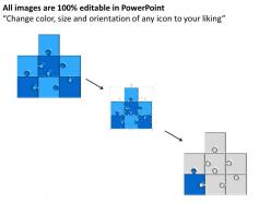 67108201 style puzzles matrix 1 piece powerpoint presentation diagram infographic slide