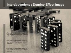 Interdependence Domino Effect Image