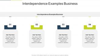 Interdependence Examples Business In Powerpoint And Google Slides Cpb