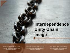 Interdependence unity chain image