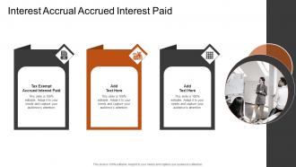Interest Accrual Accrued Interest Paid In Powerpoint And Google Slides Cpb