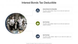 Interest Bonds Tax Deductible In Powerpoint And Google Slides Cpb