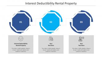 Interest deductibility rental property ppt powerpoint presentation model layout ideas cpb