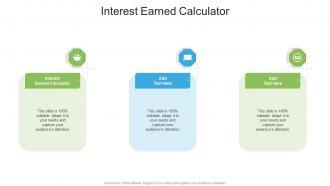 Interest Earned Calculator In Powerpoint And Google Slides Cpb