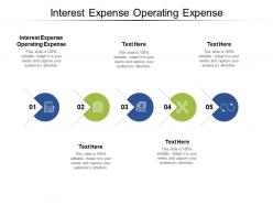 Interest expense operating expense ppt powerpoint presentation icon graphics pictures cpb