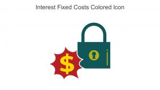 Interest Fixed Costs Colored Icon In Powerpoint Pptx Png And Editable Eps Format