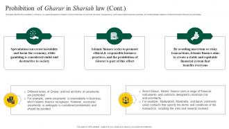 Interest Free Banking Prohibition Of Gharar In Shariah Law Fin SS V Image Impressive