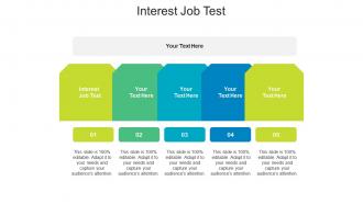 Interest job test ppt powerpoint presentation ideas slide download cpb