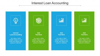 Interest Loan Accounting Ppt Powerpoint Presentation Layouts Maker Cpb