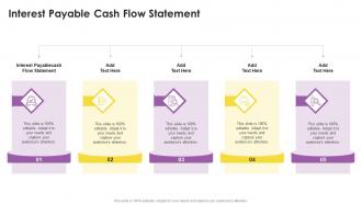 Interest Payable Cash Flow Statement In Powerpoint And Google Slides Cpb
