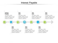 Interest payable ppt powerpoint presentation file ideas cpb