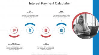 Interest Payment Calculator In Powerpoint And Google Slides Cpb