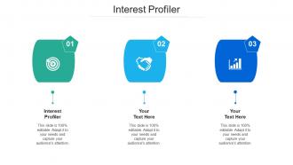 Interest profiler ppt powerpoint presentation layouts infographics cpb