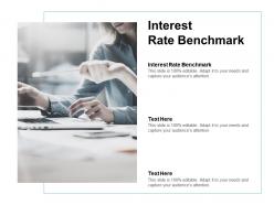 Interest rate benchmark ppt powerpoint presentation file slide cpb