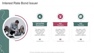Interest Rate Bond Issuer In Powerpoint And Google Slides Cpb