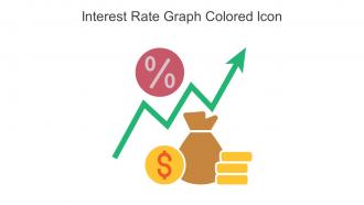 Interest Rate Graph Colored Icon In Powerpoint Pptx Png And Editable Eps Format