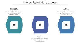 Interest Rate Industrial Loan Ppt Powerpoint Presentation Slides Maker Cpb