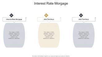 Interest Rate Morgage In Powerpoint And Google Slides Cpb