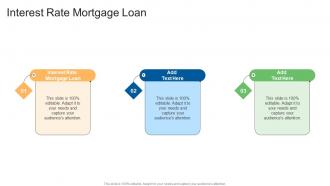 Interest Rate Mortgage Loan In Powerpoint And Google Slides Cpb