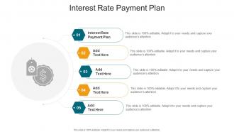 Interest Rate Payment Plan In Powerpoint And Google Slides Cpb
