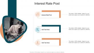 Interest Rate Post In Powerpoint And Google Slides Cpb