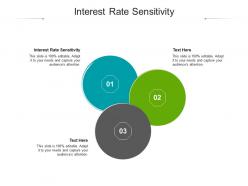 Interest rate sensitivity ppt powerpoint presentation gallery objects cpb