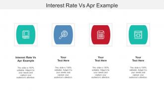 Interest Rate Vs Apr Example Ppt Powerpoint Presentation Infographics Icon Cpb