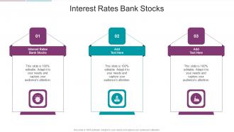 Interest Rates Bank Stocks In Powerpoint And Google Slides Cpb