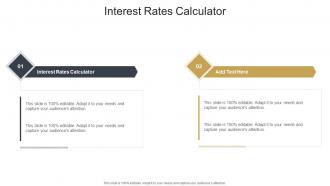Interest Rates Calculator In Powerpoint And Google Slides Cpb
