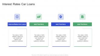 Interest Rates Car Loans In Powerpoint And Google Slides Cpb