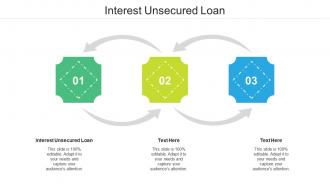 Interest unsecured loan ppt powerpoint presentation pictures format ideas cpb