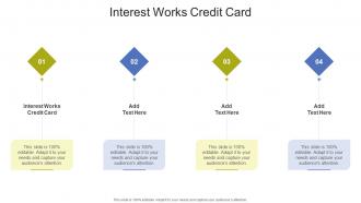 Interest Works Credit Card In Powerpoint And Google Slides Cpb