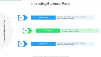 Interesting Business Facts In Powerpoint And Google Slides Cpb