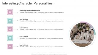 Interesting Character Personalities In Powerpoint And Google Slides Cpb