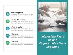 Interesting facts selling opportunities carts shopping investment management cpb