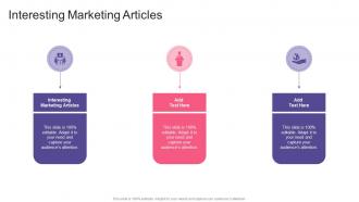 Interesting Marketing Articles In Powerpoint And Google Slides Cpb