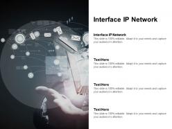 Interface ip network ppt powerpoint presentation file introduction cpb