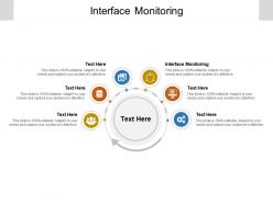 Interface monitoring ppt powerpoint presentation pictures guide cpb