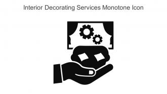 Interior Decorating Services Monotone Icon In Powerpoint Pptx Png And Editable Eps Format