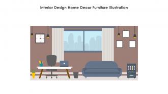 Interior Design Home Decor Furniture Illustration