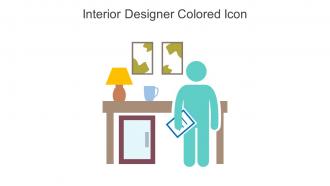 Interior Designer Colored Icon In Powerpoint Pptx Png And Editable Eps Format