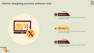 Interior Designing Process Software Icon