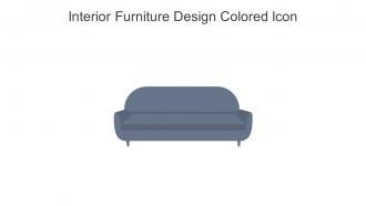 Interior Furniture Design Colored Icon In Powerpoint Pptx Png And Editable Eps Format