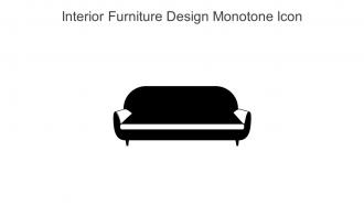 Interior Furniture Design Monotone Icon In Powerpoint Pptx Png And Editable Eps Format