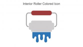 Interior Roller Colored Icon In Powerpoint Pptx Png And Editable Eps Format