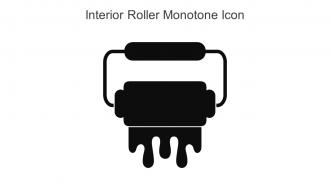 Interior Roller Monotone Icon In Powerpoint Pptx Png And Editable Eps Format