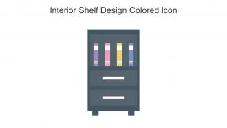 Interior Shelf Design Colored Icon In Powerpoint Pptx Png And Editable Eps Format