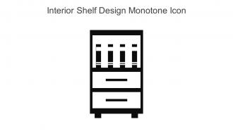 Interior Shelf Design Monotone Icon In Powerpoint Pptx Png And Editable Eps Format