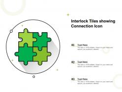 Interlock tiles showing connection icon
