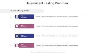 Intermittent Fasting Diet Plan In Powerpoint And Google Slides Cpb